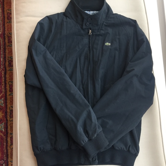 Lacoste Other - Lacoste Men's Navy Zip-Up Jacket Size 6/Large